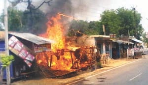 fire attack home loss ruppese