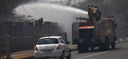fire in delhi different places with okhla mandi