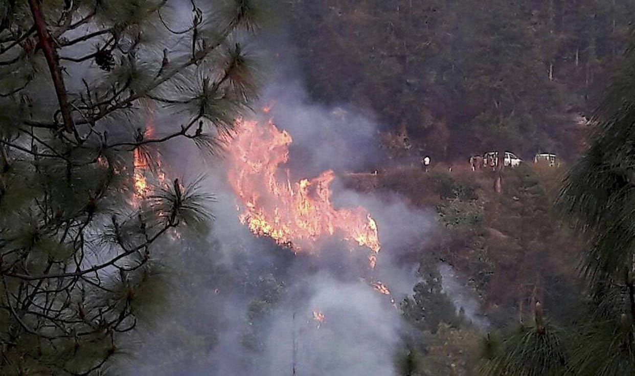 people control in wildfire at almora