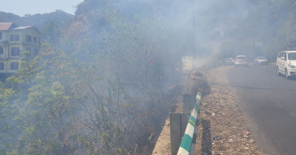 toy train cancell kalka shimla route, himachal fire, kalka shimla world heritej train, kalka