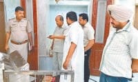 loot in temple, loot in ladwa kurukshetra