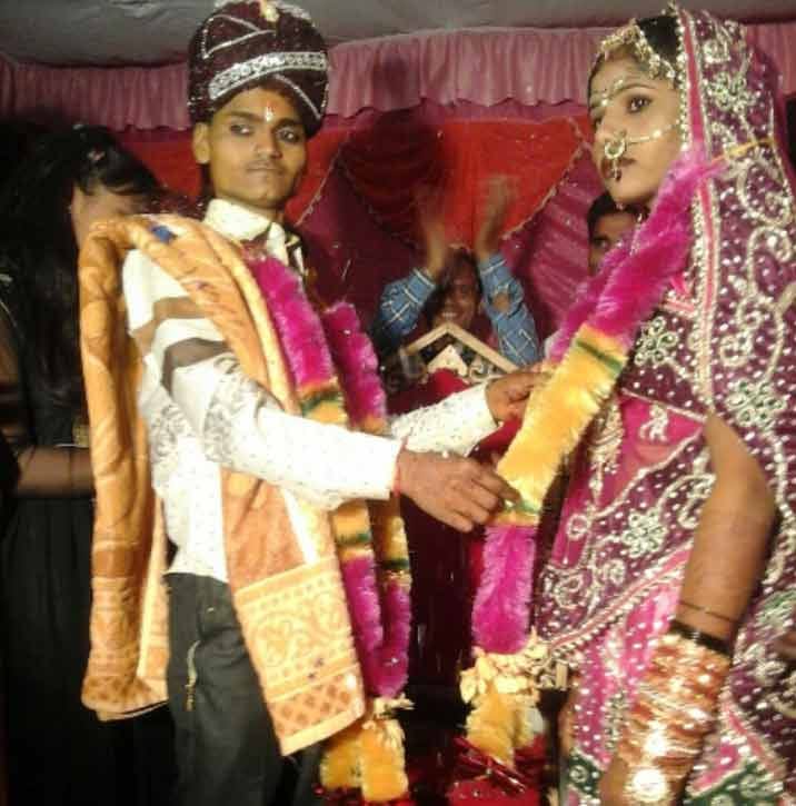 refusal to marry the groom, villagers married another bride. 
