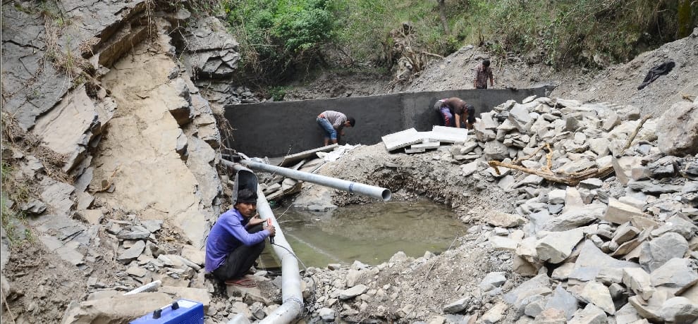 Good news for shimla city, water suppy will starts from ashwani khad very soon.