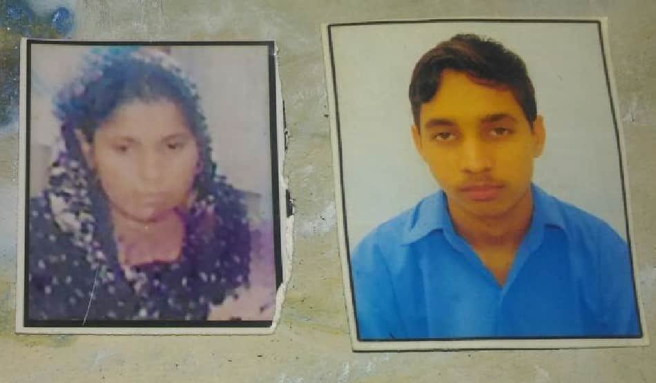 brutal incident: son burn alive with mother and bike due to fire at farm