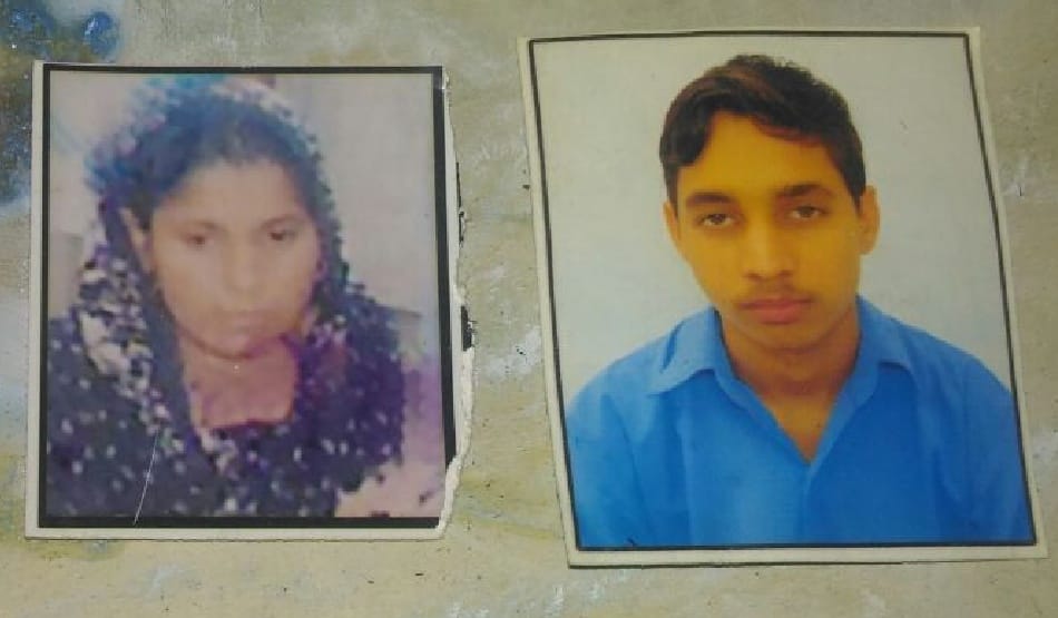 brutal incident: son burn alive with mother and bike due to fire at farm