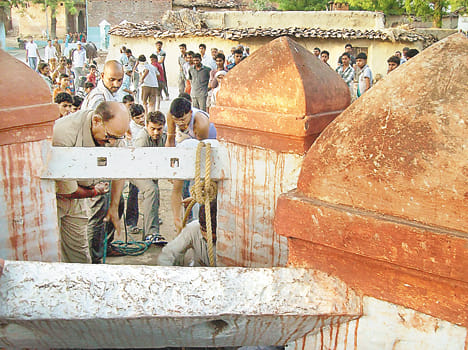 Farmers in debt dipped into the well sprung, death