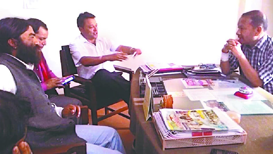 Liti link road Shama complained of shoddy Hotmics