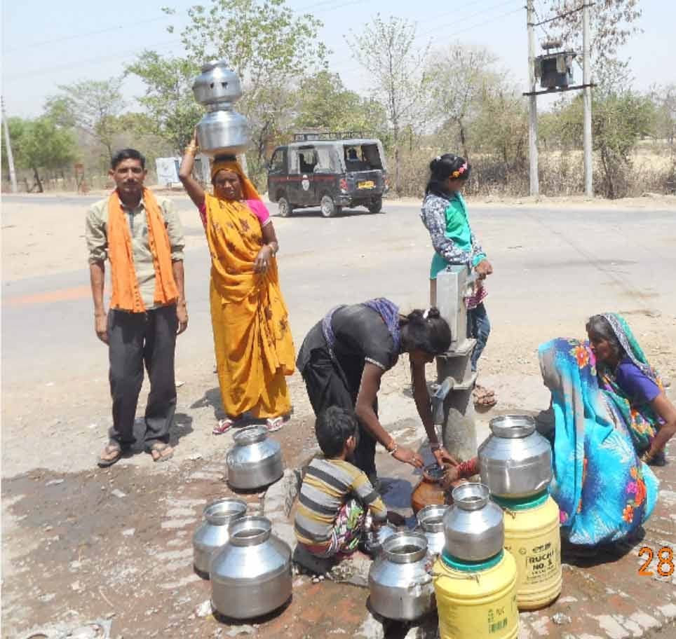 Major Water crisis in Bundelkhand.