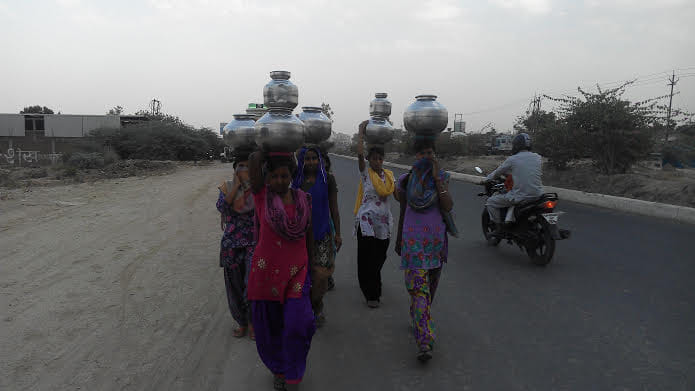 water scarcity in chaumuhan