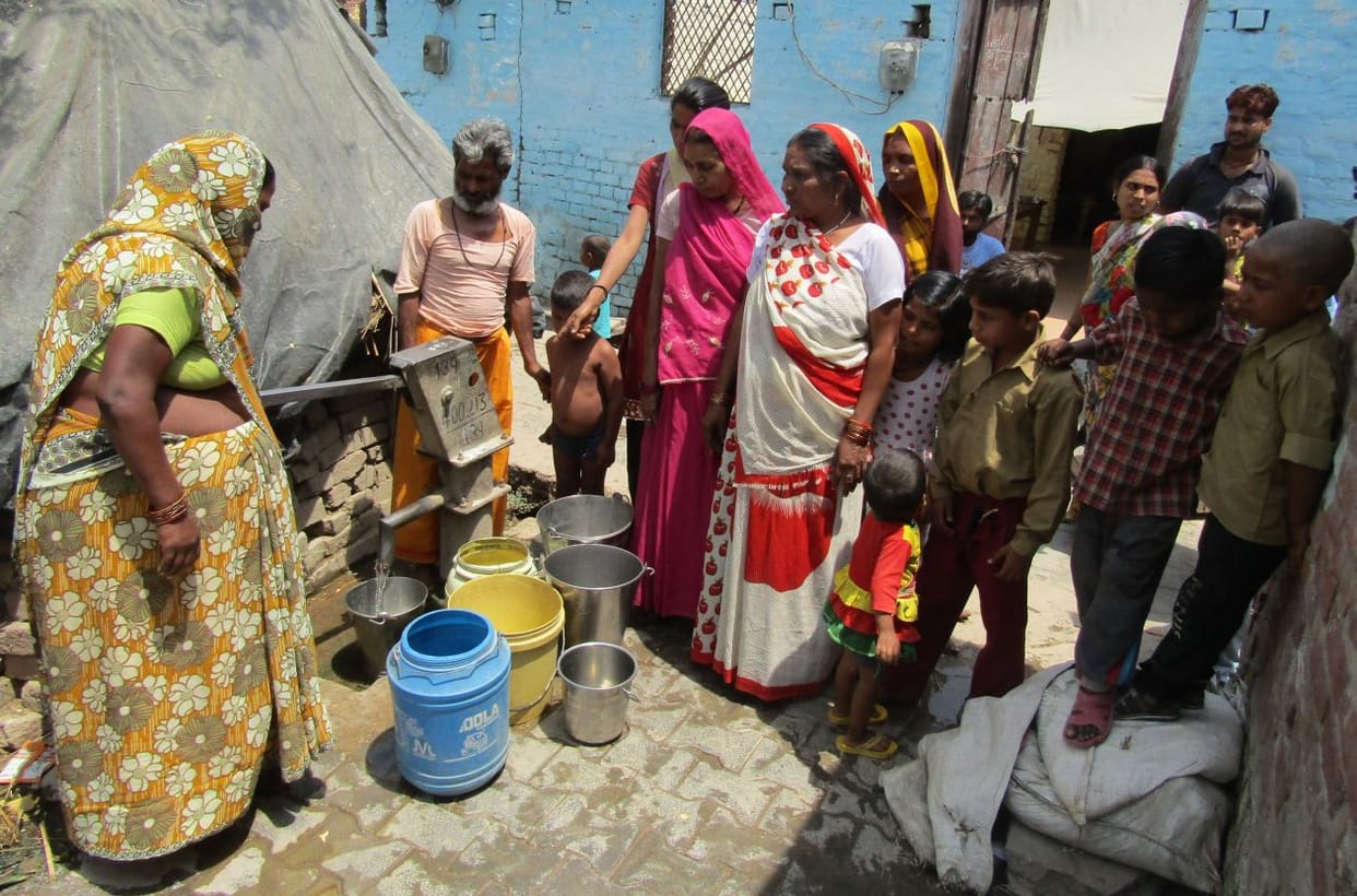 water problem in sangdah, villagers feeling disturb