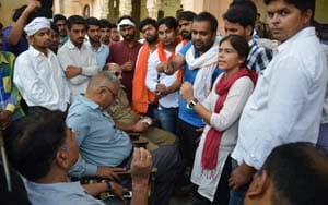 Retired judge committee of student leaders will decide on action