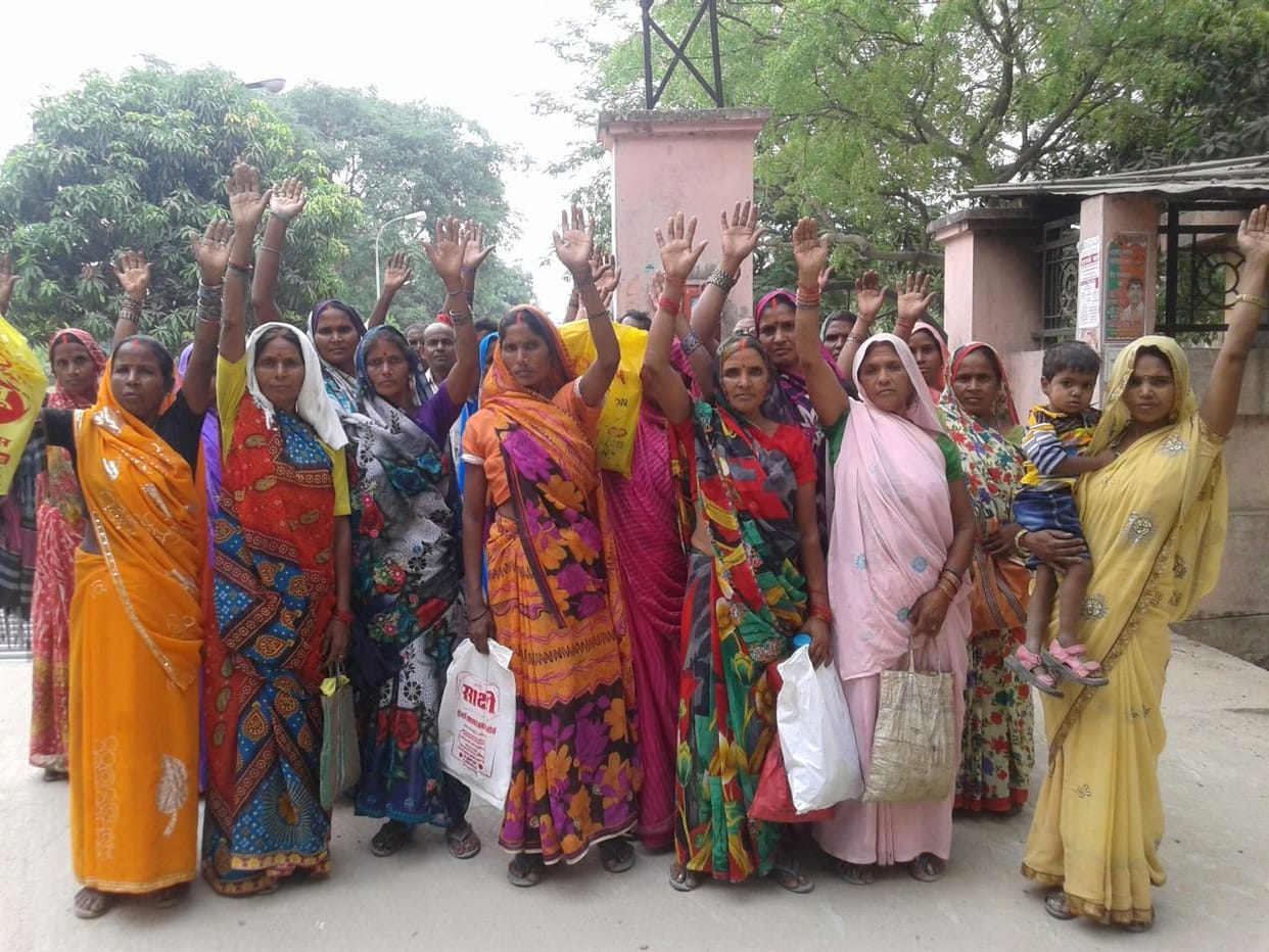 Laborers were angry over not being registered