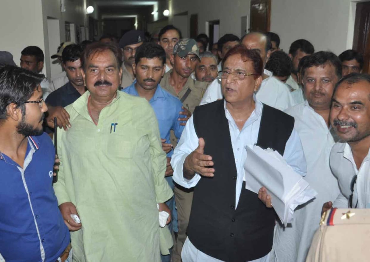 Azam khan targets Yogi & governor, adityanath reacts.