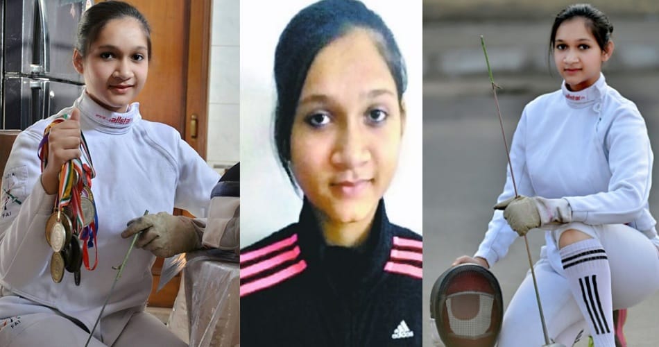 kashish mittal, chandigarh fencer kashish mittal, bashindey, chandigarh, sports, fencing