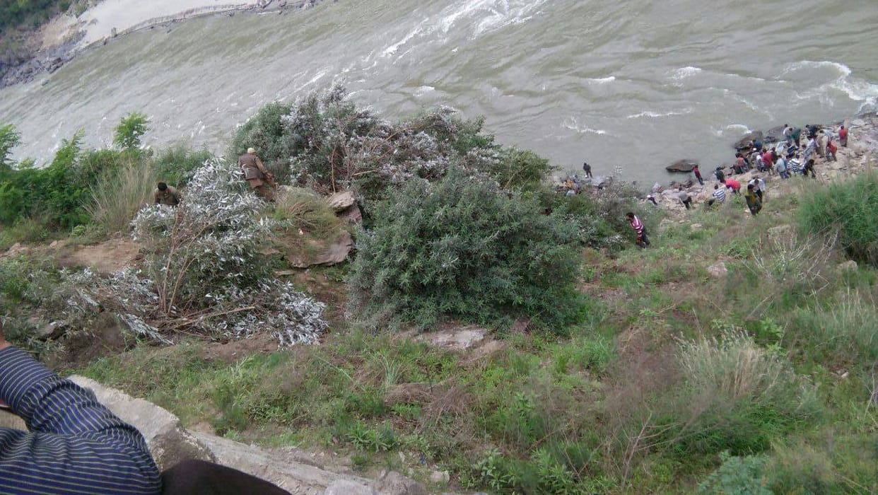 three feared drowned in Chenab in Doda