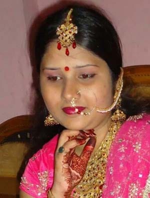 allahabad university employee's daughter -in-law killed