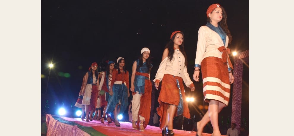 faishon show at INIFD at hamirpur, see photos.