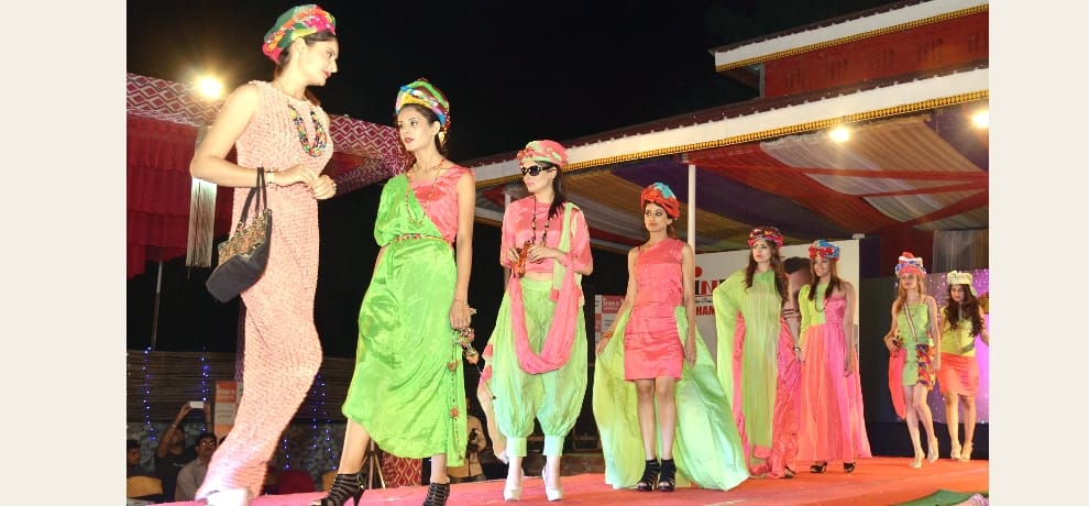 faishon show at INIFD at hamirpur, see photos.