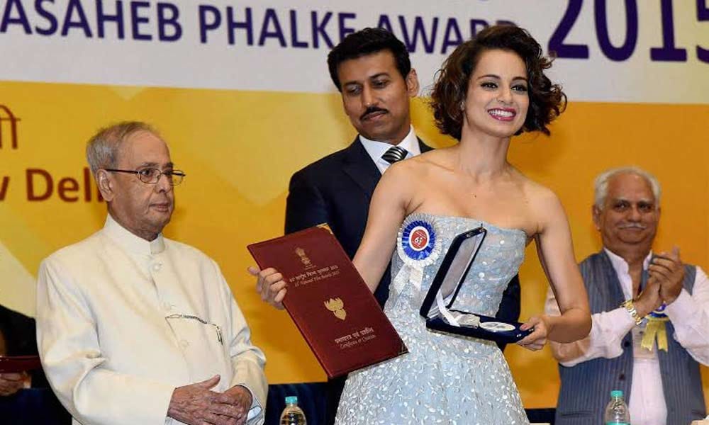 kangana in national award 2016