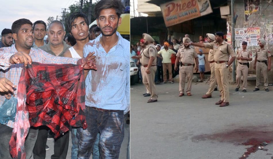 Frantic firing during gangwar in amritsar, gangster killed
