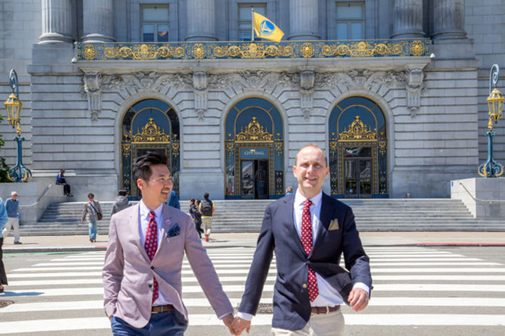 A U.S. Diplomat Married His Chinese Boyfriend And It Was Adorable