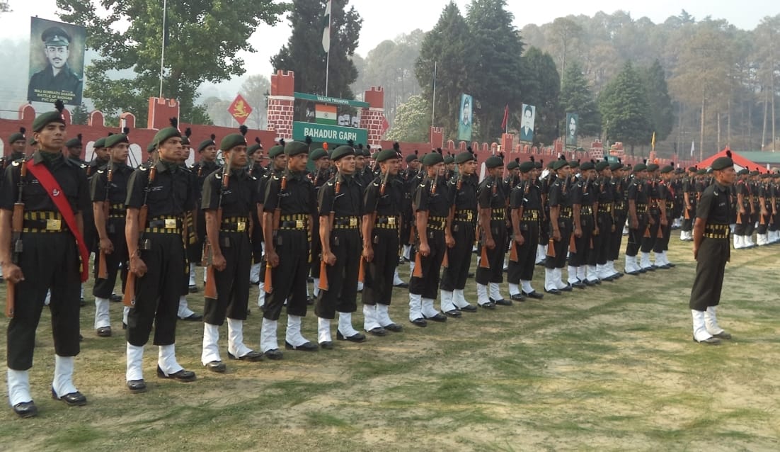 404 recruit joins army