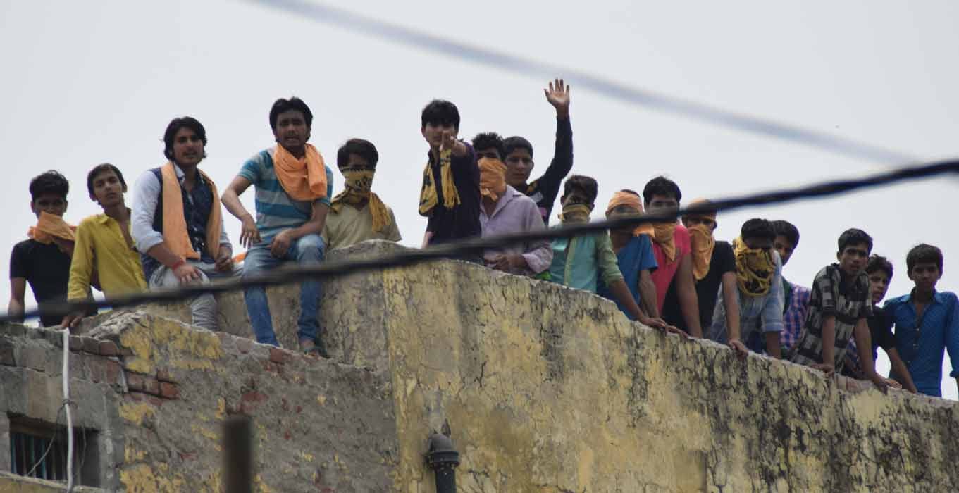 Clash in Meerut Child transmittal Home.