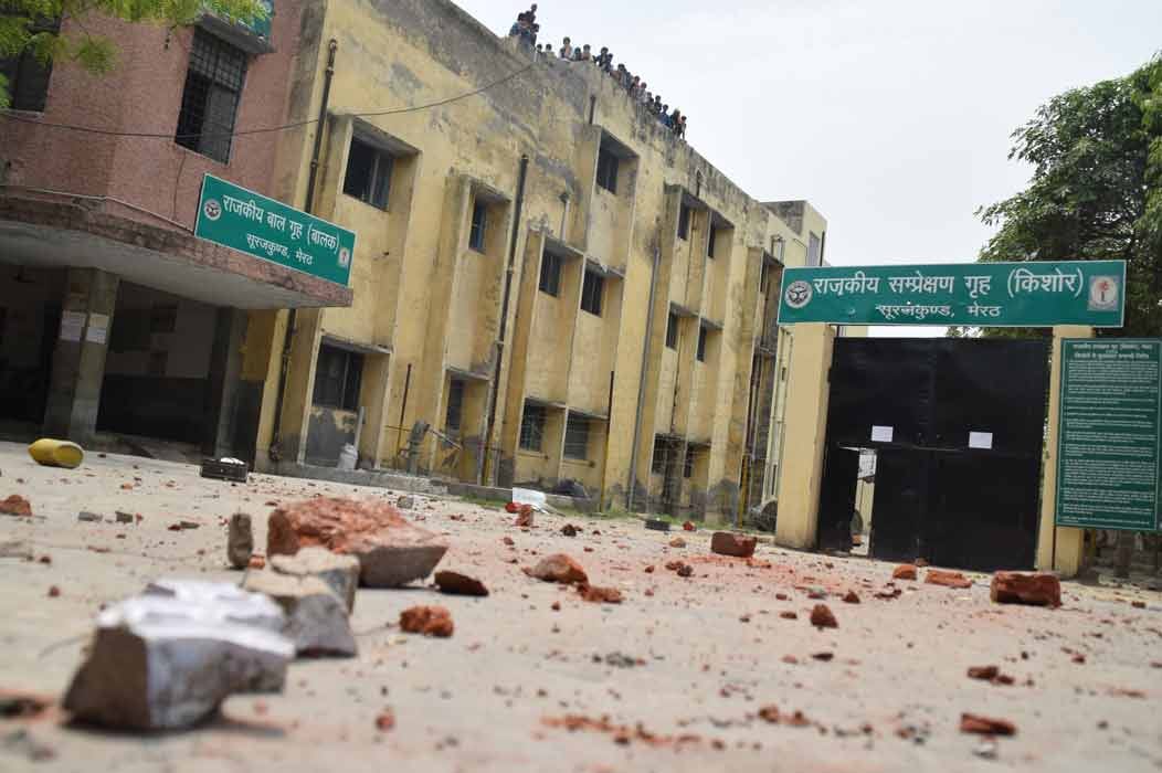 Clash in Meerut Child transmittal Home.