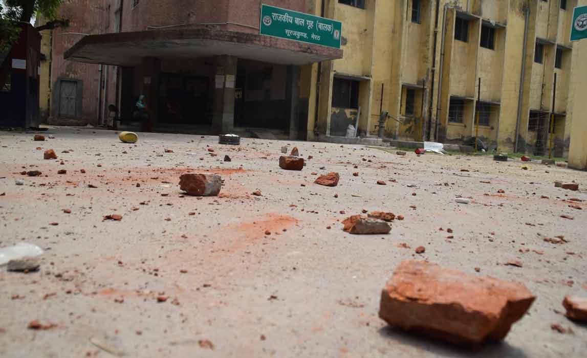 Clash in Meerut Child transmittal Home.