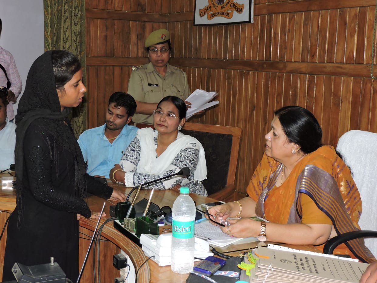 jareena usmani listened the problems of women