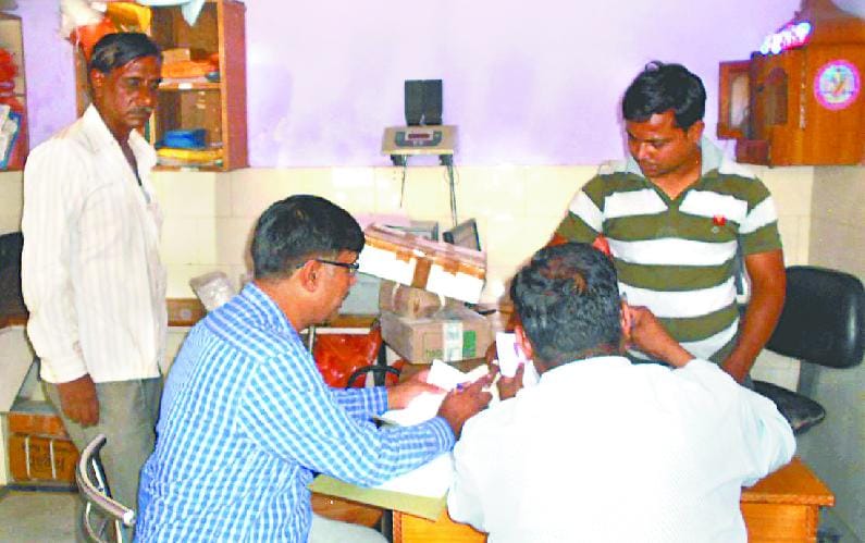 Courier operators scattering frantic raids
