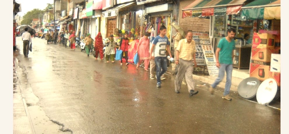 rainfall in himachal, big relief from heat.