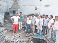 Factory employees hostage robbed of millions