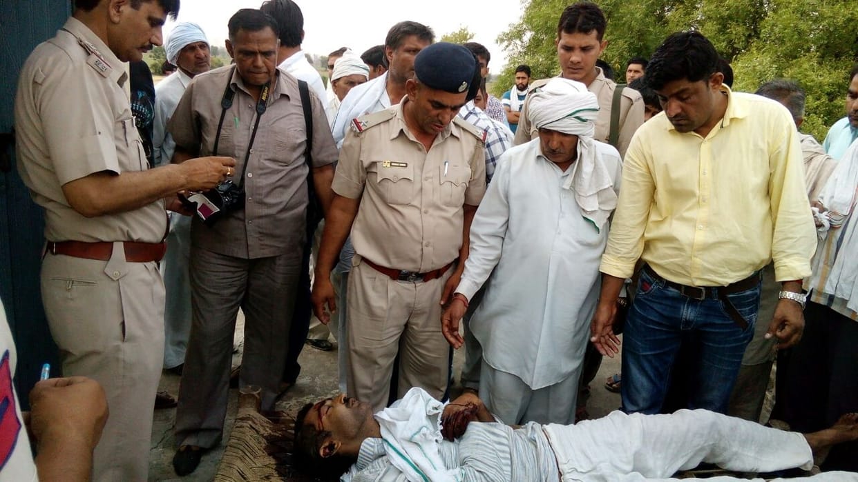 The train had committed suicide by jumping ahead of businessman