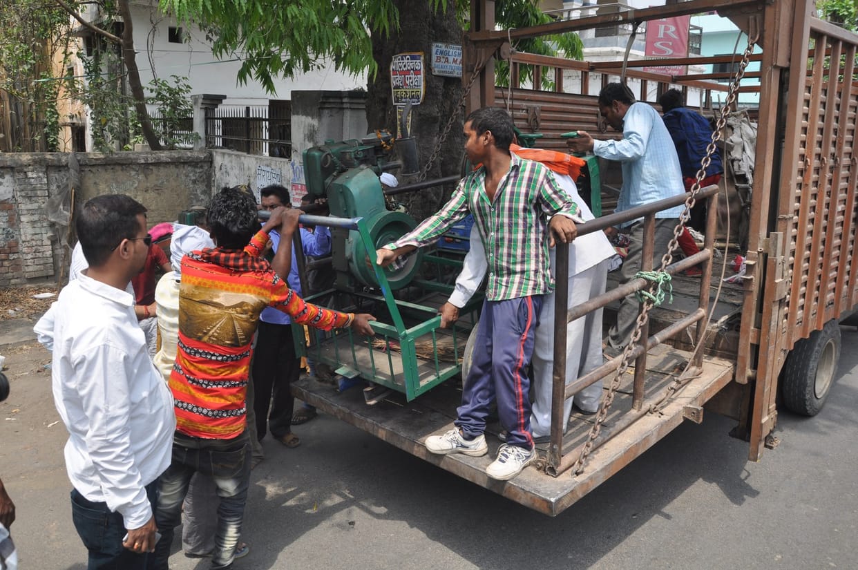 Gorakhpur go back to prevent transgressing of land