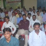 अंबेडकरनगर के अकबरपुर ब्लाक में कुपोषण दूर करने के लिए आयोजित कार्यशाला में मौजूद ग्राम प्र्रधान।