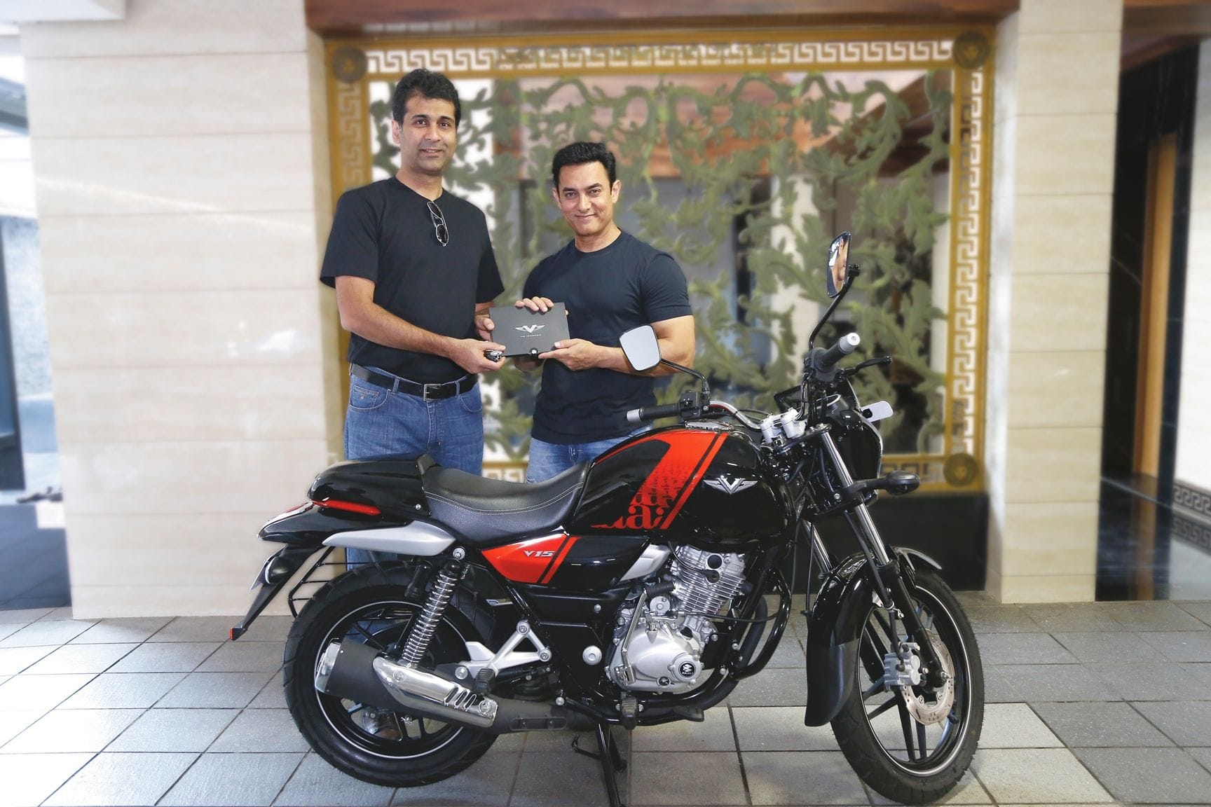 Aamir Khan Now Owns A Customized Bajaj V!