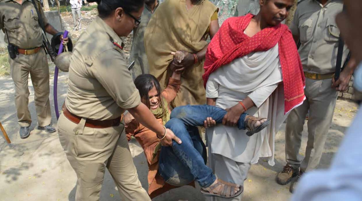 Offline Entrance exam: BJP MP's and MLA give support to students