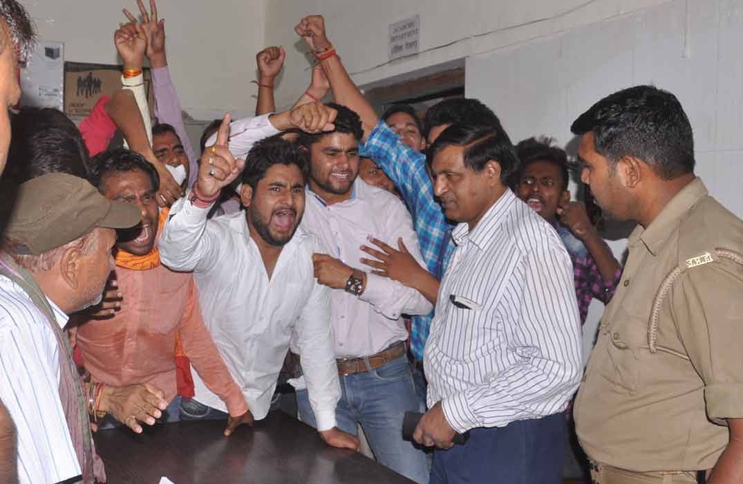 Fake mark sheets creats tension in University.