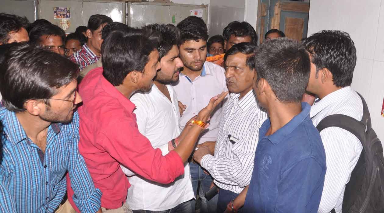 Fake mark sheets creats tension in University.