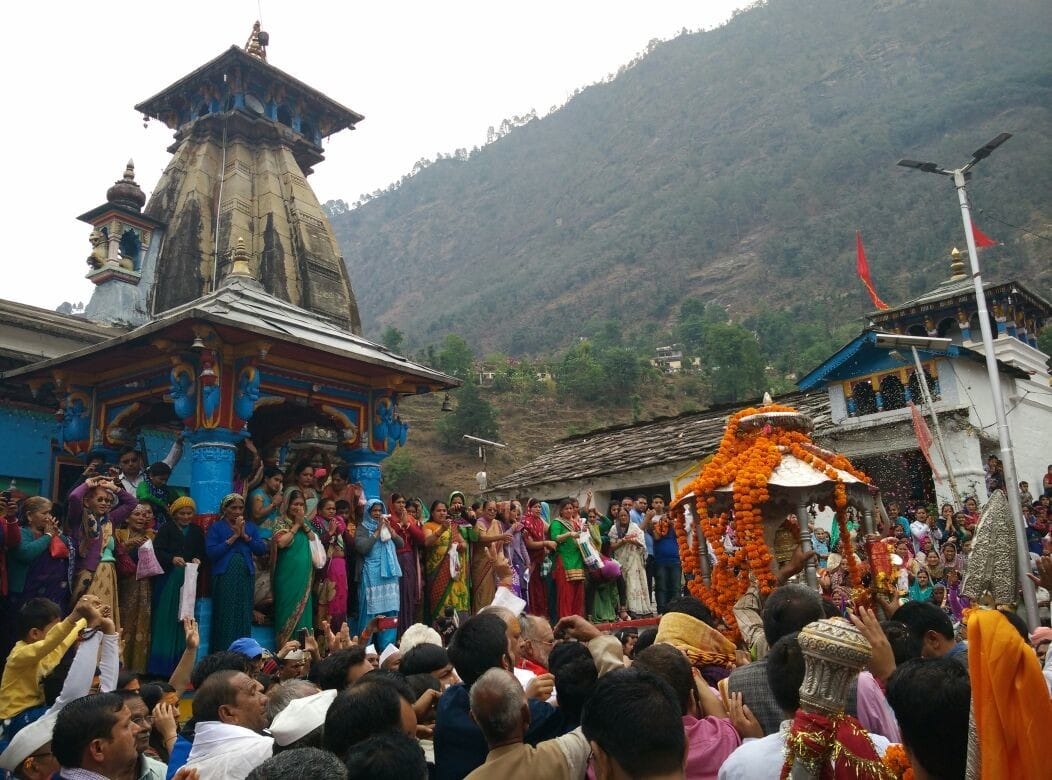 baba kedarnath doli move to kedar dham.