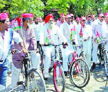 SP workers extracted cycle rally
