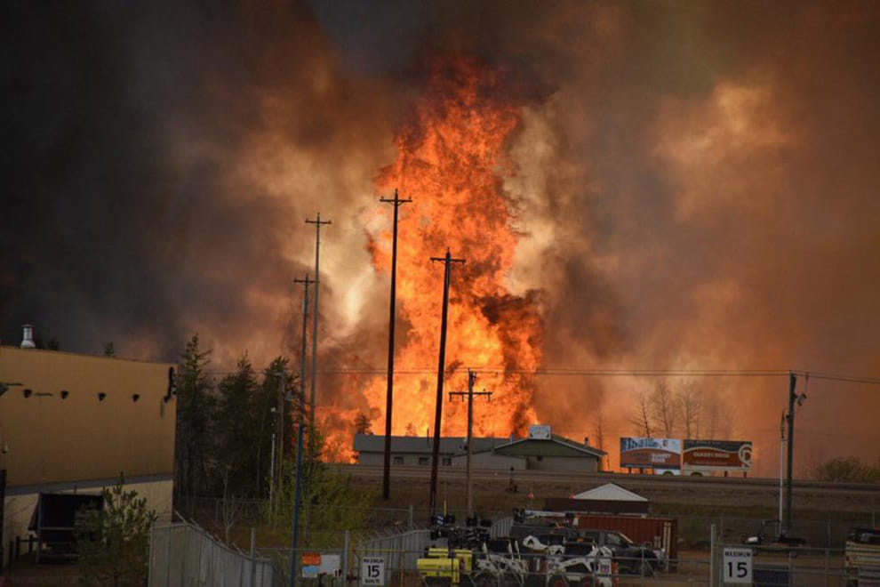 Eight million ash materials fire to three stores