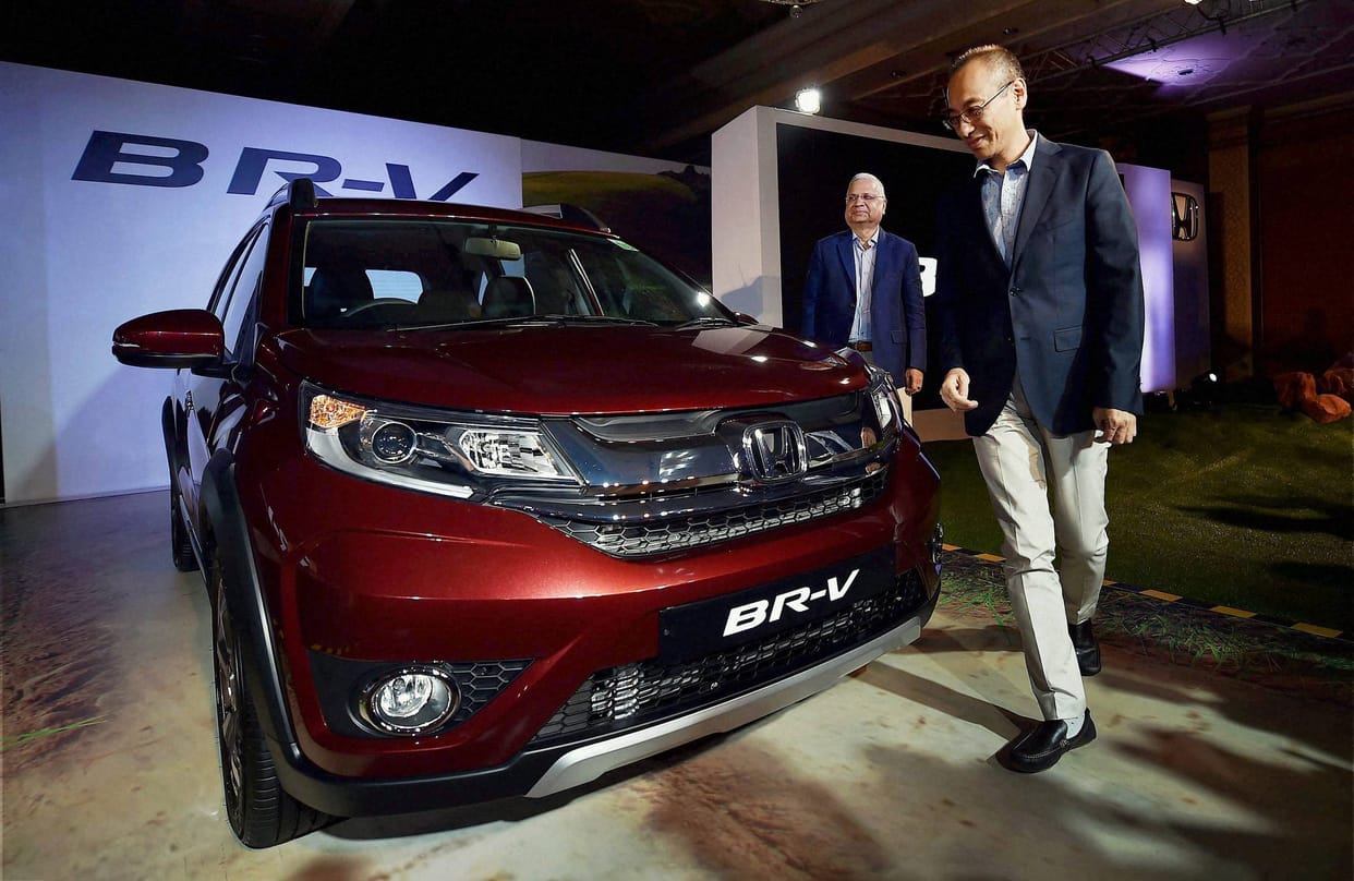 Honda BR-V Launched at Rs 8.75 lakh
