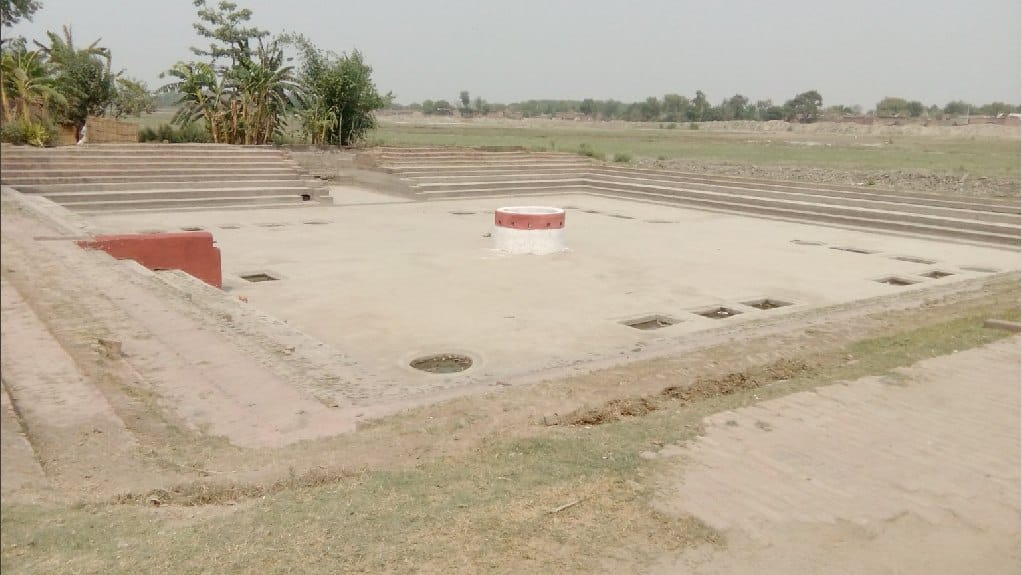 Step-well in the first 500 years of dry Kfara