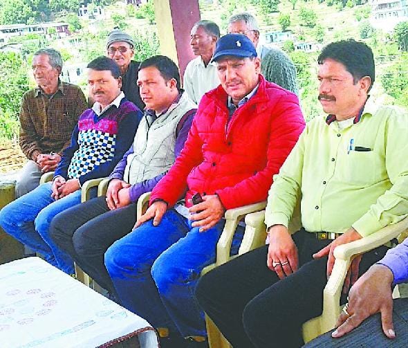 MLA visited the village