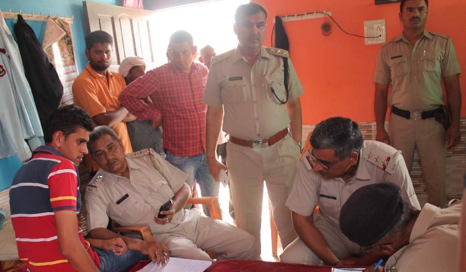 brutal murder of property dealer in rohtak , shot 18 bullets
