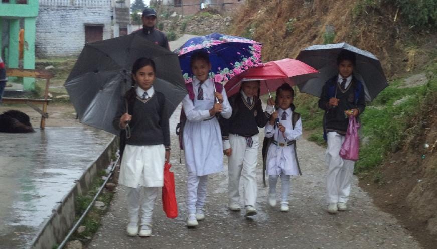 Rain in Champawat