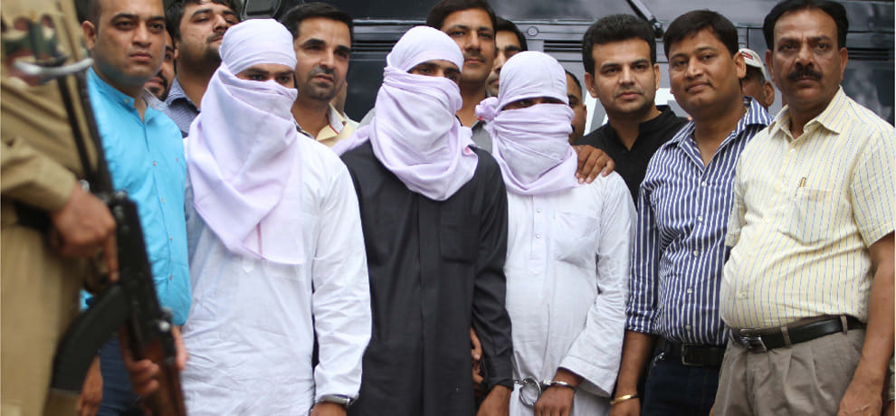 Jais terrorist's remand increase, whats app message create confusion