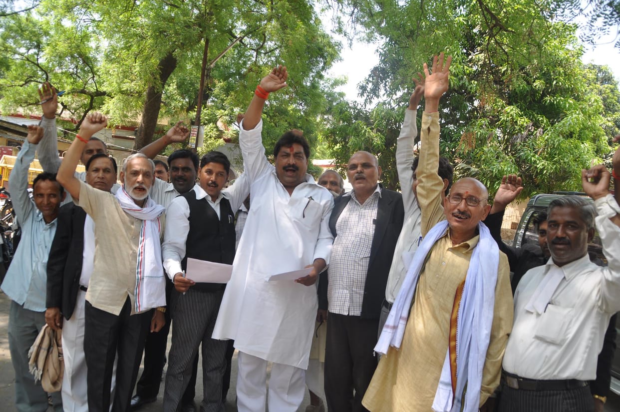 Kotedar villagers demonstrated against